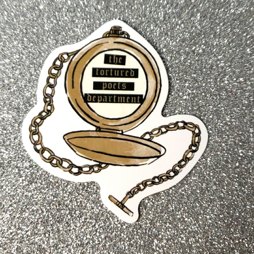 10/$10 Taylor Swift Waterproof Sticker Tortured Poets Department watch